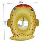 Felfújható, beülős, állatos úszógumi, babáknak, kicsiknek 