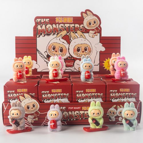 Labubu monsters mini figura coca cola