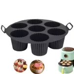 Szilikon sütőedény, muffin kosár , Air Fryer , sütőforma meleglevegős fritőzhöz, sütéshez