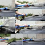 EZ JET multifunkciós szórópisztoly, beépített tisztítószer adagolóval, 8 állásos szórófejjel