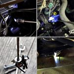 Teleszkópos mágneses felszedő LED világítással