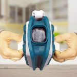 Hordozható, összecsukható jégkocka készítő, jégkulacs 