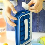 Hordozható, összecsukható jégkocka készítő, jégkulacs 