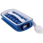 Hordozható, összecsukható jégkocka készítő, jégkulacs 