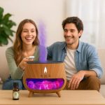 Lánghatású Aromaterápiás Párásító Himalája Sóval – A tökéletes otthoni relax élmény