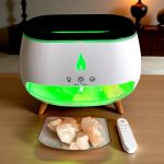 Lánghatású Aromaterápiás Párásító Himalája Sóval – A tökéletes otthoni relax élmény