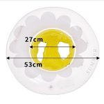 Beülős "nadrágos" virág szirom úszógumi