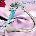 Jégvarázs, Elza copf, Tiara, varázspálca 