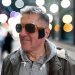 ELVIS stílusú party napszemüveg barkóval bulikra, jelmezbálokra