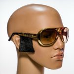 ELVIS stílusú party napszemüveg barkóval bulikra, jelmezbálokra