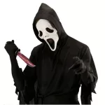 Véres kés, jelmezkiegészítő Halloweenre, farsangra