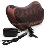 Elektromos nyakmasszírozó, masszázspárna, hordozható 