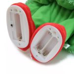 Táncoló, éneklő , visszabeszélő, hangutánzó karácsonyi plüss 