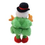 Táncoló, éneklő , visszabeszélő, hangutánzó karácsonyi plüss 