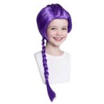 K-pop Rumi paróka + fonott copf 2 részes