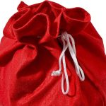 Óriás Mikulás zsák, puttony 50x70cm 