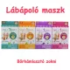 Lábápoló maszk, bőrhámlasztó zokni bőrkeményedés ellen