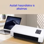 Fali fűtő-hűtő készülék távirányítóval