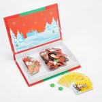 Mágneses karácsonyi puzzle könyv 68db-os