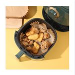 Szögletes Air Fryer , sütőpapír, meleglevegős fritőzhöz, sütéshez