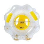 Beülős "nadrágos" úszógumi glitterekkel 