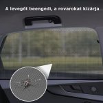 Univerzális napellenző, árnyékoló és rovarháló autók első-hátsó oldalablakaira, 4db