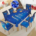 Karácsonyi asztalterítő + 6db székhuzat