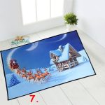 Karácsonyi lábtörlő, fürdőszoba szőnyeg 60x40 cm