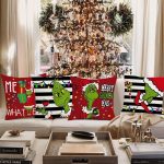 Grincs párnahuzat karácsonyra 45x45cm