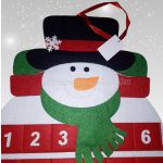 Mikulás, Rénszarvas, Hóember adventi naptár, kalendárium 