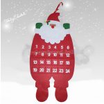 Mikulás, Rénszarvas, Hóember adventi naptár, kalendárium 