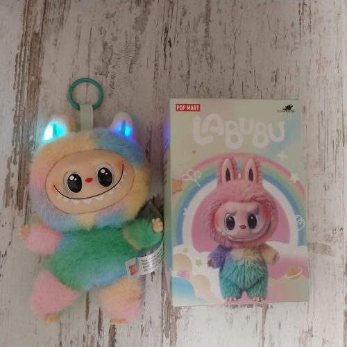 Labubu Rainbow V4  világít, zenél ,énekel 