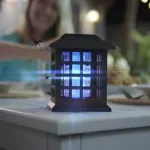 Solar Monster Zapper 2 az 1-ben napelemes rovarcsapda UV fénnyel + lámpa