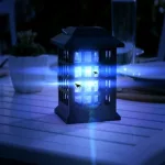 Solar Monster Zapper 2 az 1-ben napelemes rovarcsapda UV fénnyel + lámpa