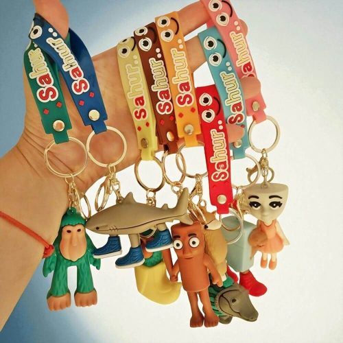 Italian brainrot pillars meglepetés figura