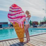 Intex felfújható fagyi matrac 224x107cm 