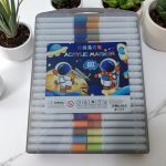 80db-os Akril filc készlet, kőre, textilre, fára, üvegre