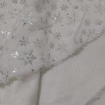 120cm karácsonyfatalp takaró, karácsonyfa szoknya ,mintás fehér szőrme