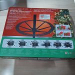 Karácsonyfa kisvasút zenélő világító kisvonat karácsonyfa köré