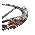 Karácsonyfa kisvasút zenélő világító kisvonat karácsonyfa köré