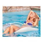 Felfújható Bestway vizi fotel, háttámlával, italtartóval, úszófotel