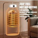 Hordozható elektromos kompakt ruhaszárító