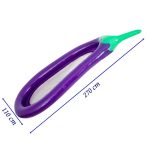 Óriás felfújható padlizsán alakú hálós matrac