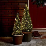 Elemes fényfüzér távirányítóval, 100 LED-es