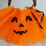 Tüll szoknyás tök jelmez, halloween jelmez