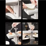Ravioli, derelye, Dumpling készítő, töltő gép 