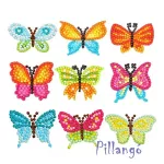 Gyémántszemes kirakó matrica készlet