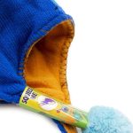 Állatos, szörnyes téli sapka, mozgatható fülekkel 