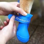 Vízálló, szilikon, csúszásgátló kutyacipő