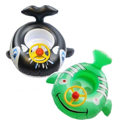 Kormányos, autó úszógumi, beülős bálna, /delfin /